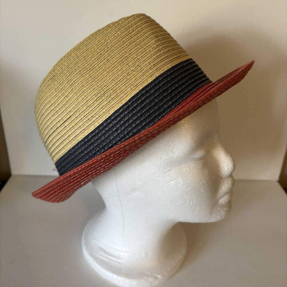 Wallaroo Hat Company  St Tropez Trilby Fedora Summer Beach Sun 100% Paper Braid